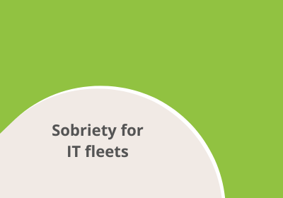Sobriety of IT fleets